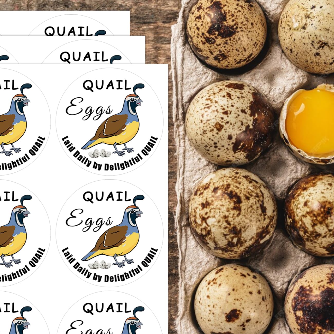 Chicken Quail Duck Eggs Carton Stickers 2 inch Farm Fresh Eggs Carton Labels Egg Packaging Handling Instructions Stickers for Farm Fresh Egg Business 160Pcs (Color2) Color2