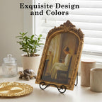 3Pcs Bowl Deep Platter Stand Metal Scroll Display Rack, Iron Metal Bowl Display Stand Decorative Holder for Bowls, Plates, Picture Frames, Black, 4.7" x 5" x 6.5" Each