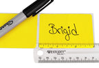 ChromaLabel Yellow Rectangle Labels, 2 x 3 Inch, 250/Box 2" x 3"