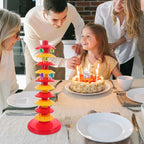 Lollipop Display Stand Tiered Candy Rack Display Stand for Retail Multi-Tier Lollipop Holder Organizer 12.59 X 5.51 X 5.51 in for Weddings Parties Shops 32.00X14.00X14.00CM