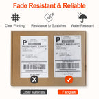 [2 Rolls, 440 Labels] 4”x 6” Postage Thermal Shipping Labels 4x6 Thermal Labels Roll Compatible with Dymo 4XL 1744907 LabelWriter 2 pack