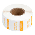 Restaurantware RW Smart 1 Inch x 1 Inch Food Rotation Labels 3500 Dissolvable Food Safety Labels - Premium Trilingual Paper Day Of The Week Labels For Food Storage Or Prep Weekly 7-Day