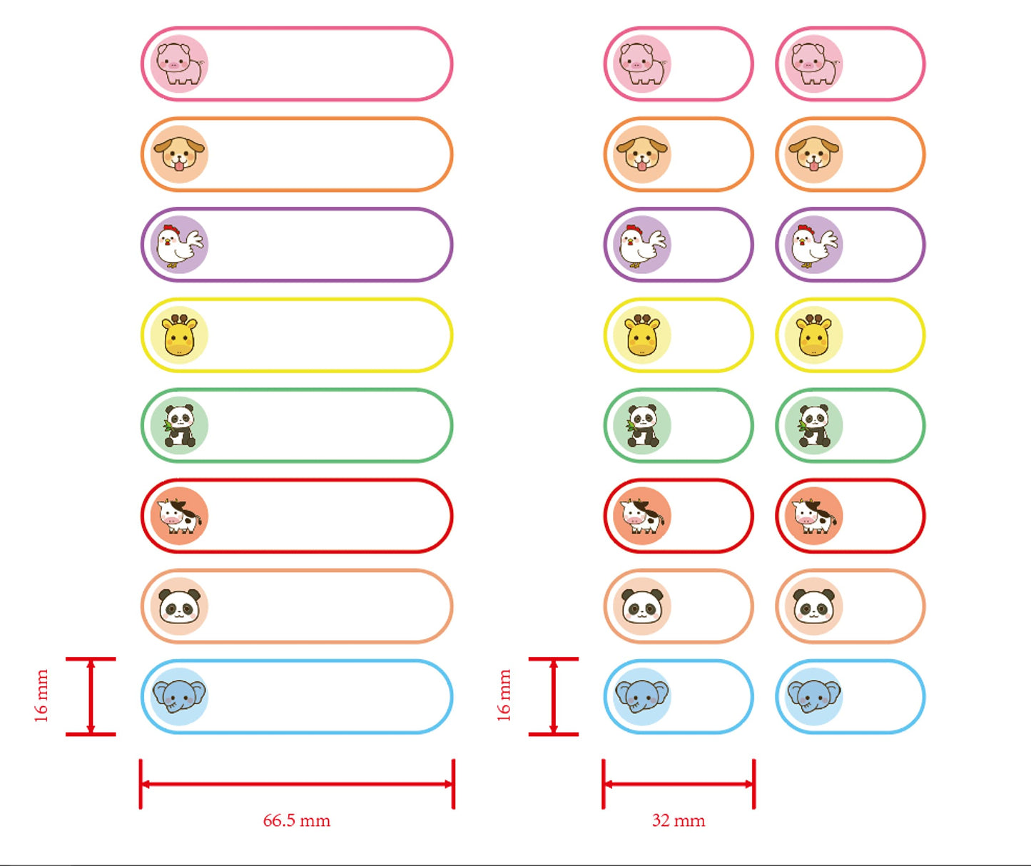 Colorful Write-On Name Labels, Kid Label Daycare, Bootle Feeding Label, Baby Essentials,Clothing Labels, Water-Proof Label Stickers, Baby Bootle Labels, Pack of 120