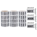 MECCANIXITY Consecutive Number Stickers 3001-4000 4001-5000 5001-6000