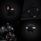 LOOM® Reflective Stickers for Bikes Rims | 18pc Brilliant-Red