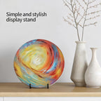 4 Pcs Decorative Plate Display Stands Picture Frame Holder