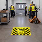 Marspark 3 Pack Keep Clear Do Not Block Sign 12x9'' 0.93mm Thick