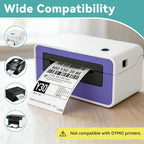 250 Pcs 4"x6" Thermal Shipping Labels Fanfold
