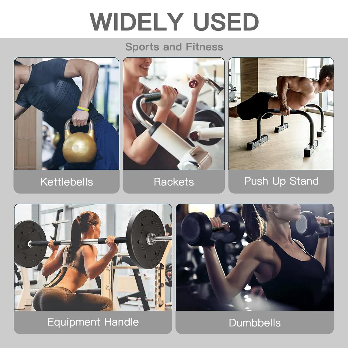Self-Fusing Silicone Grip Tape for Gym Equipment, Pull Up Bars, Barbells, Dumbbells, Sports Gear, Handles & Steering Wheel, and Tools (Black, 5 FT) Black
