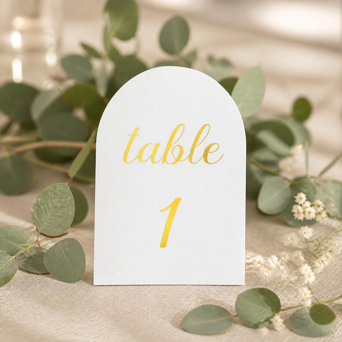 Wedding Arch Table Numbers 1-20 Plus Head Table