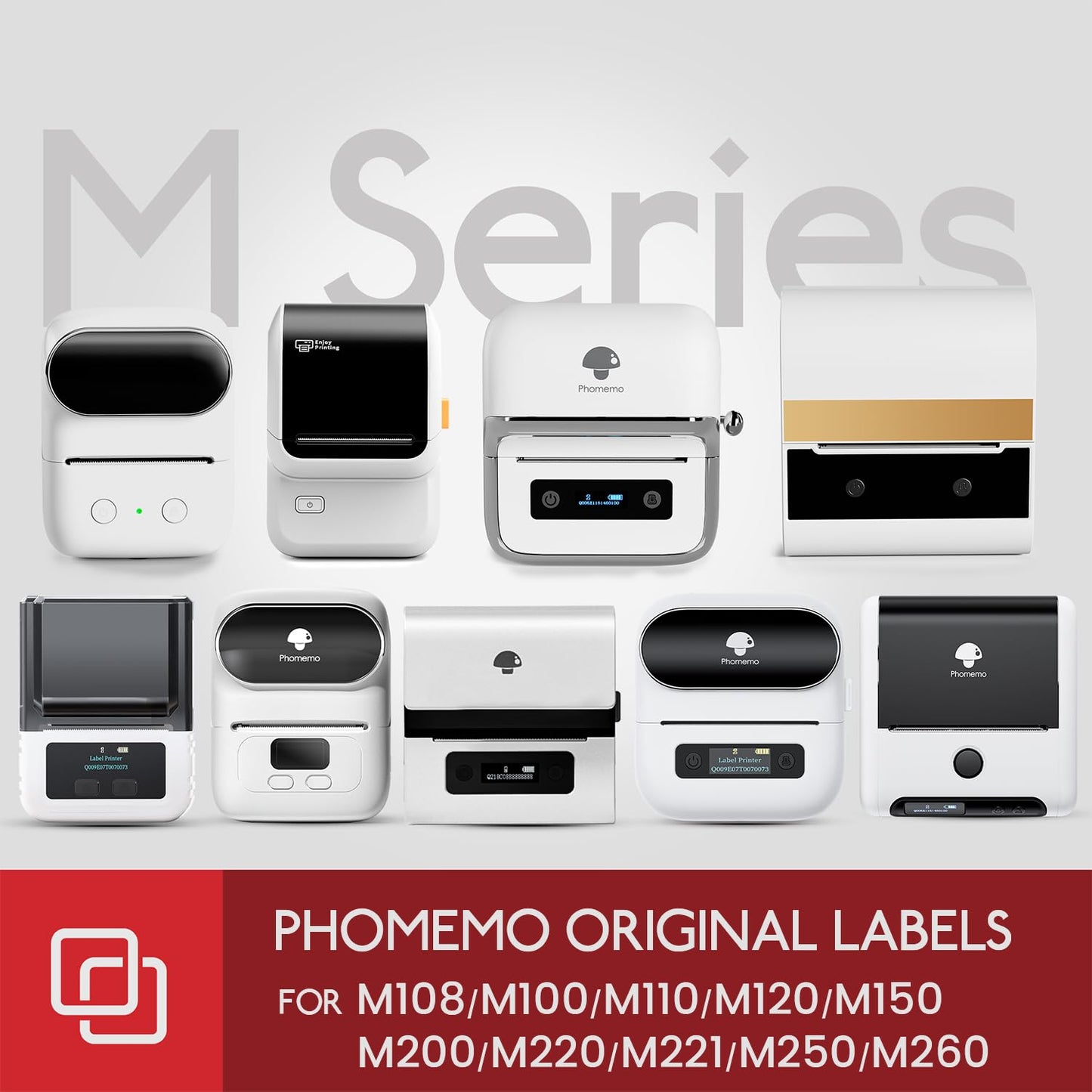 [140 pcs] Phomemo Labels Round Series for M110/M220/M221: Khaki, 1.97''(50mm), 140 Labels/Roll, Original, All-Purpose Thermal Adhesive, for Name, Logo, etc, Also Made for Phomemo M120/M200 Labeler Khaki, 1.97'' (50mm) 1 Roll