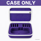 ALKOO Hard Travel Case for DYMO LetraTag LT-100H Label Maker Purple Large