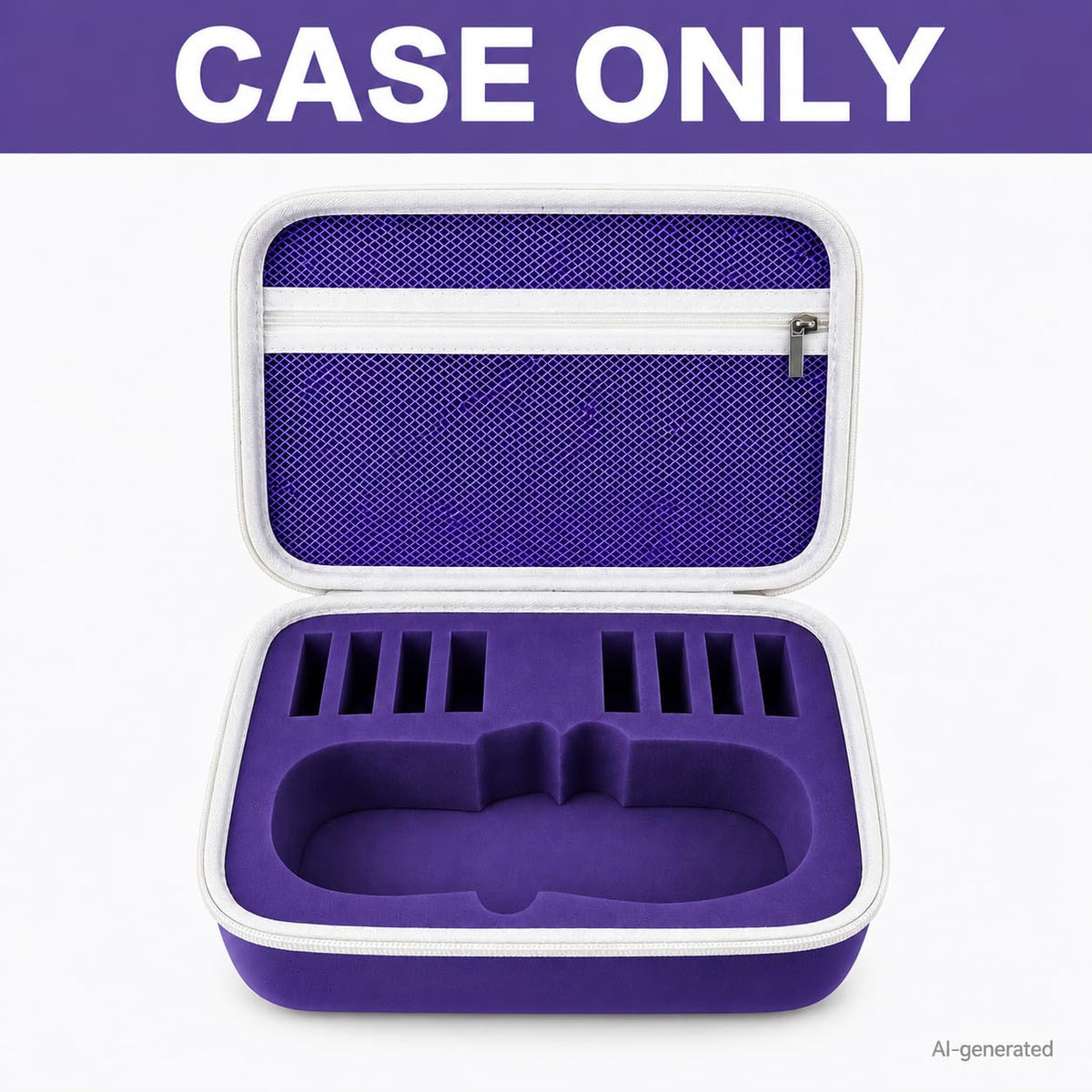 ALKOO Hard Travel Case for DYMO LetraTag LT-100H Label Maker Purple Large