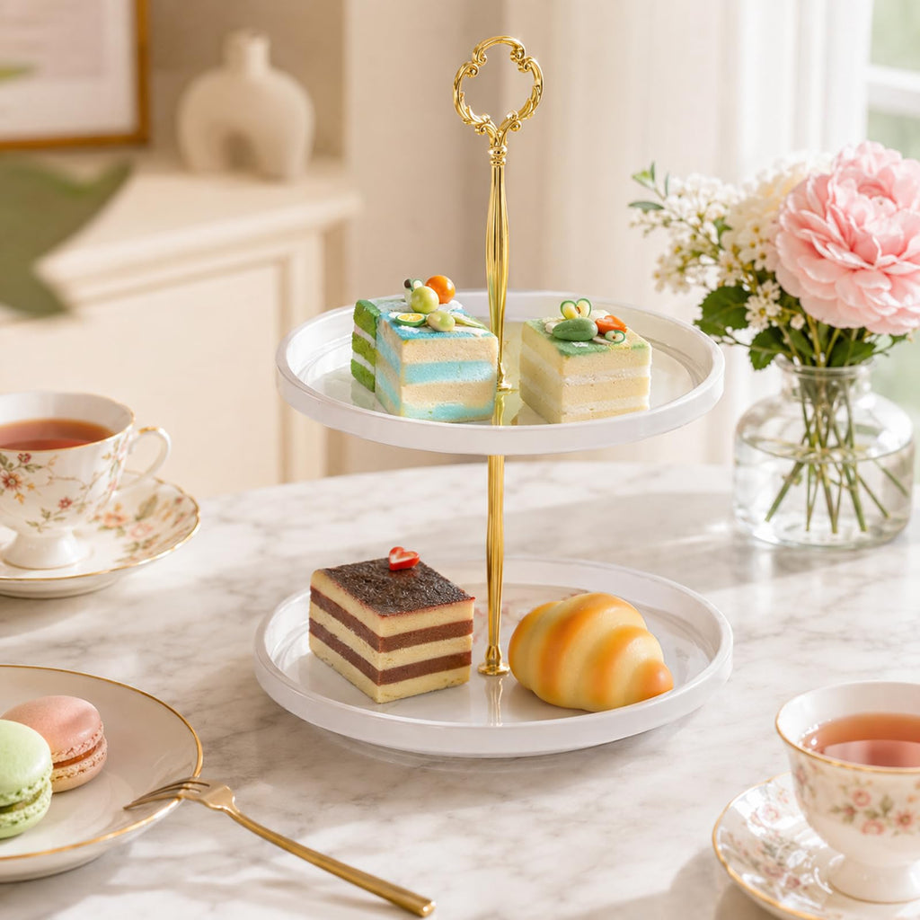 3 Tier Little Crown Tiered Tray Hardware Kit, Gold Cake Stand Hardware
