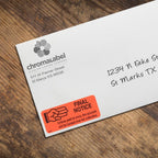 ChromaLabel 1" x 2.25" 3 Assorted Account Receivable Labels, 250/Box 1" x 2.25" Collections Kit