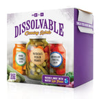 Canning Kit - 1.5" - 2" - Jar Stickers - Dissolvable Canning Labels Round
