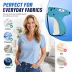 Stitch Gun for Clothes, 3010 Piece Micro Stitch Kit BLUE