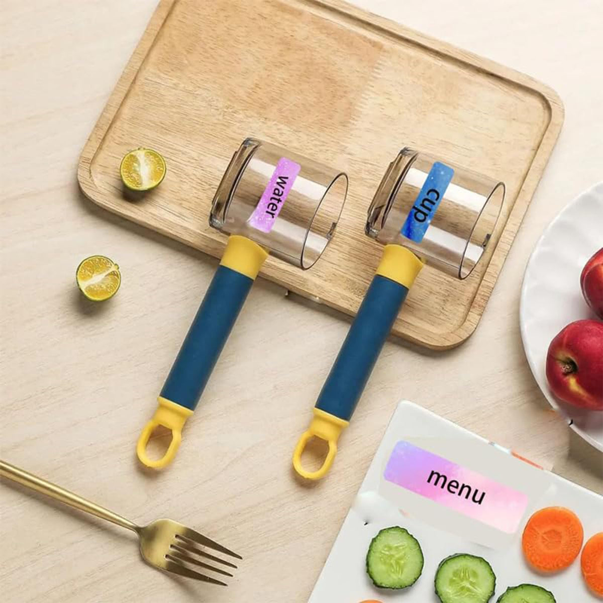 9 Rolls Colored D30 Label Tape, 1440 Pcs 12 x 40mm Thermal Label Maker Tape Colorful 0.47 x 1.57in（9-Roll）