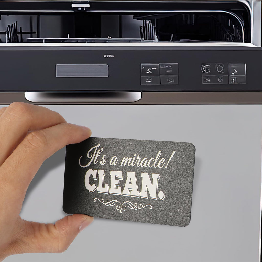 Dishwasher Magnet Clean Dirty Sign, Funny Kitchen Flip Indicator