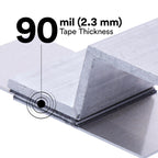 3M VHB Tape 4991, 2" Diameter in Circles, 5/Pack, Gray, Double-Sided, Permanent, High Strength, Long-Term Durability 2.0 Inches
