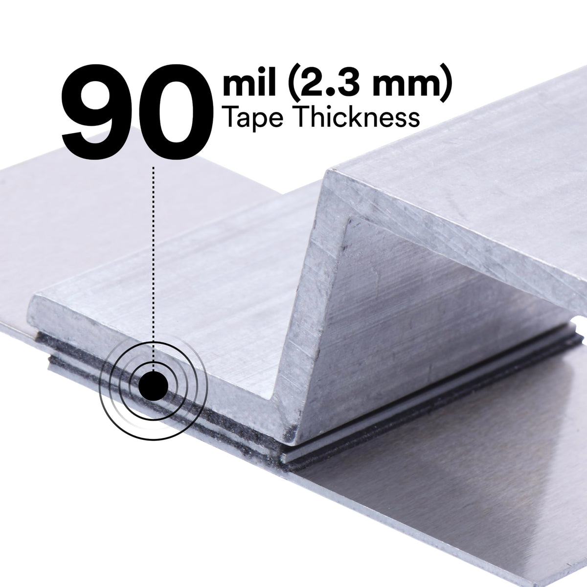 3M VHB Tape 4991, 2" Diameter in Circles, 5/Pack, Gray, Double-Sided, Permanent, High Strength, Long-Term Durability 2.0 Inches