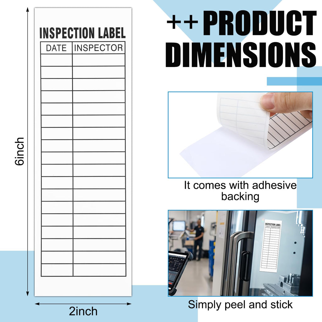 10 Pcs General Inspection Labels 10