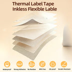 Thermal Labels for M110/M100/M220/M108,1.96”x1.96”(50x50mm) 1.96*1.96 3 rolls