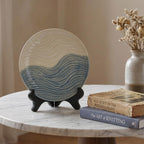 4 Pack Small Plate Holder for Display, Decorative Plate Stand