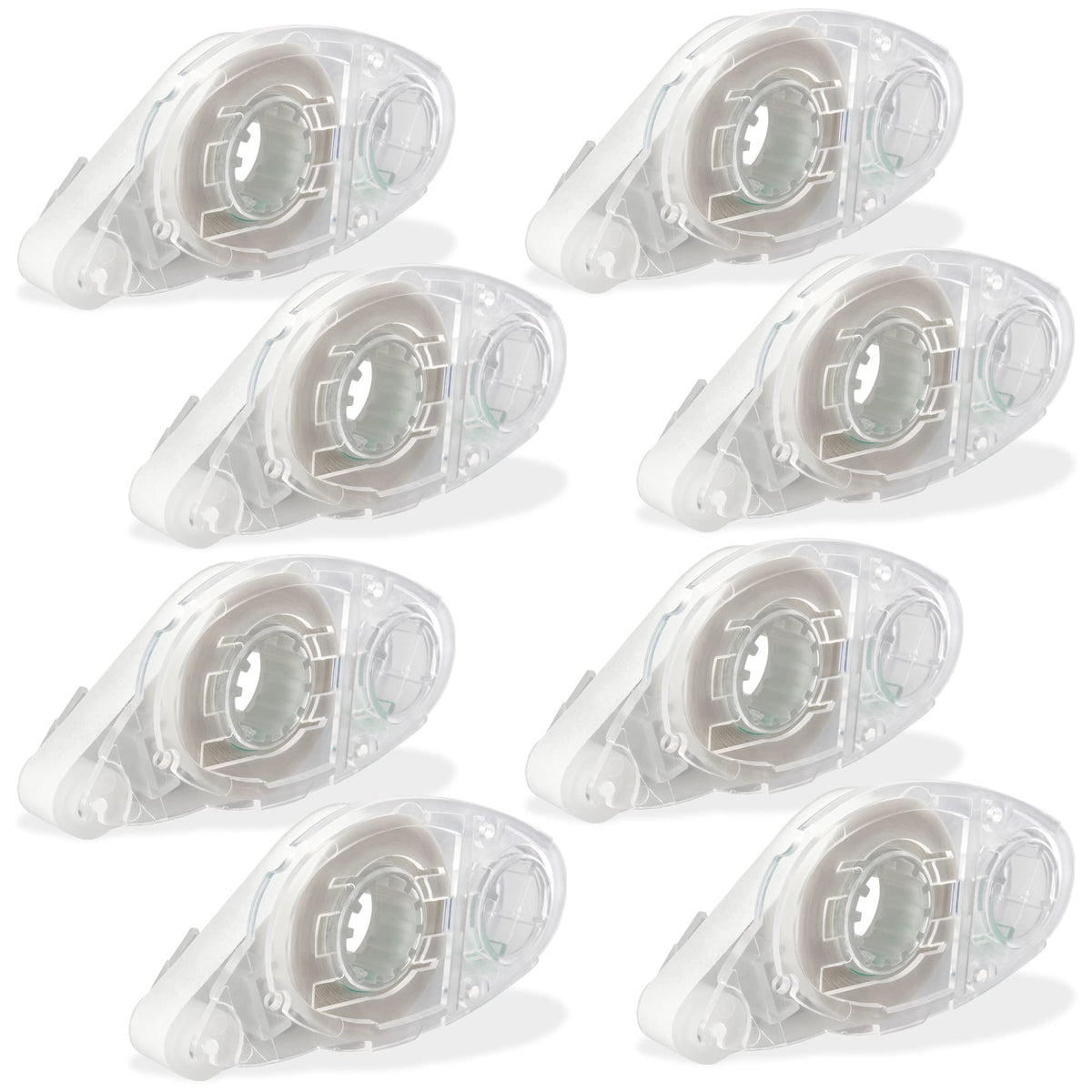 AdTech 05674 Permanent Crafter's Tape Refills, Pack of 8, Clear Tape Refills (Pack of 8)