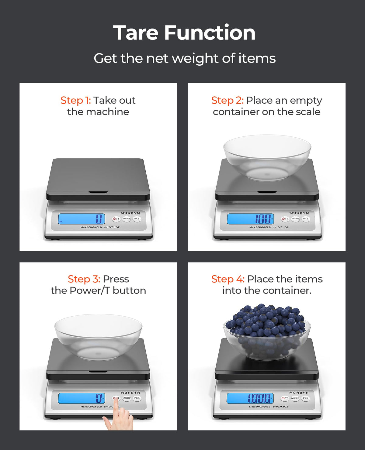 3x5 Inch Thermal Shipping Label+Shipping Scale, Accurate 66lb/0.1oz Postal Scale