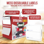 Canning Kit - Blank 1x2 500/Roll - 1x3 200/Roll - Dissolvable Food Labels
