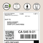 Buhbo Direct Thermal Labels - 4 x 6 inch - White, 1000 Labels