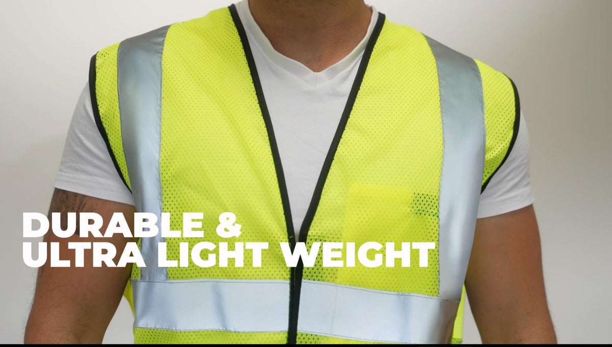 OccuNomix mens Safety Vest 4X-Large-5X-Large Standard (Yellow)