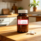 1200pcs Drug Name Stickers for Medication Containers 1x2 Inch