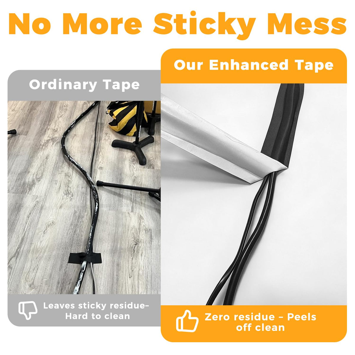 SWRT Gaffers Tape, 11 Mil Industrial Grade Gaffer Tape, 2’’ x 30 Yards, 2 Pack, Reinforced Adhesion, Easily Remove No Residue, Professional Matte Finish No Reflection, Black, 60 Yards in Total