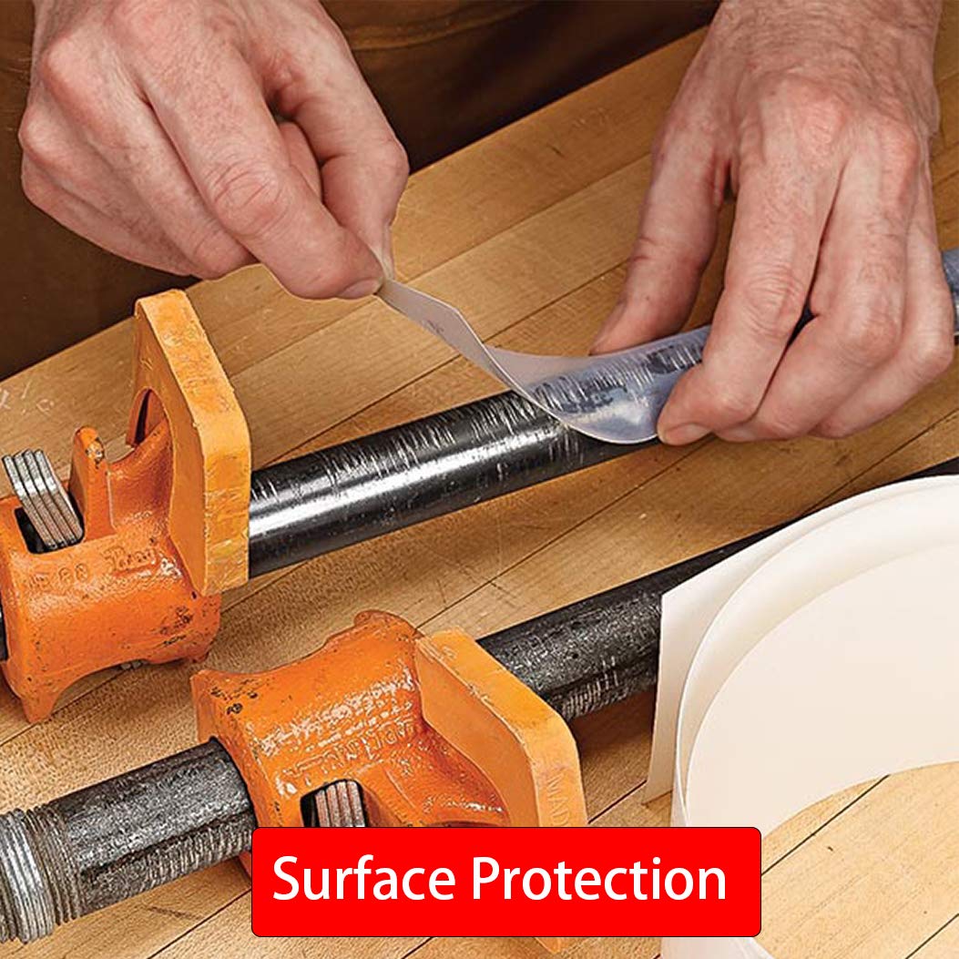 APT, UHMW (Ultra-high Molecular Weight) Polyethylene Tape, Resists Abrasion, Impact, for Surface Protection and Friction and Noise Reduction for Lining Sliding Surfaces. (2" x 5Yds, 5 Mil UHMW) 2" x 5Yds