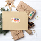 Funny Prepare to Do A Happy Dance Sticker,Cute Small Business Stickers for Mail Envelopes Shipping Package Packing 500 PCS