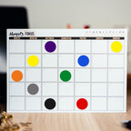 10 Colors Round Labels 1/2 Inch & 3/4 Inch Bundled