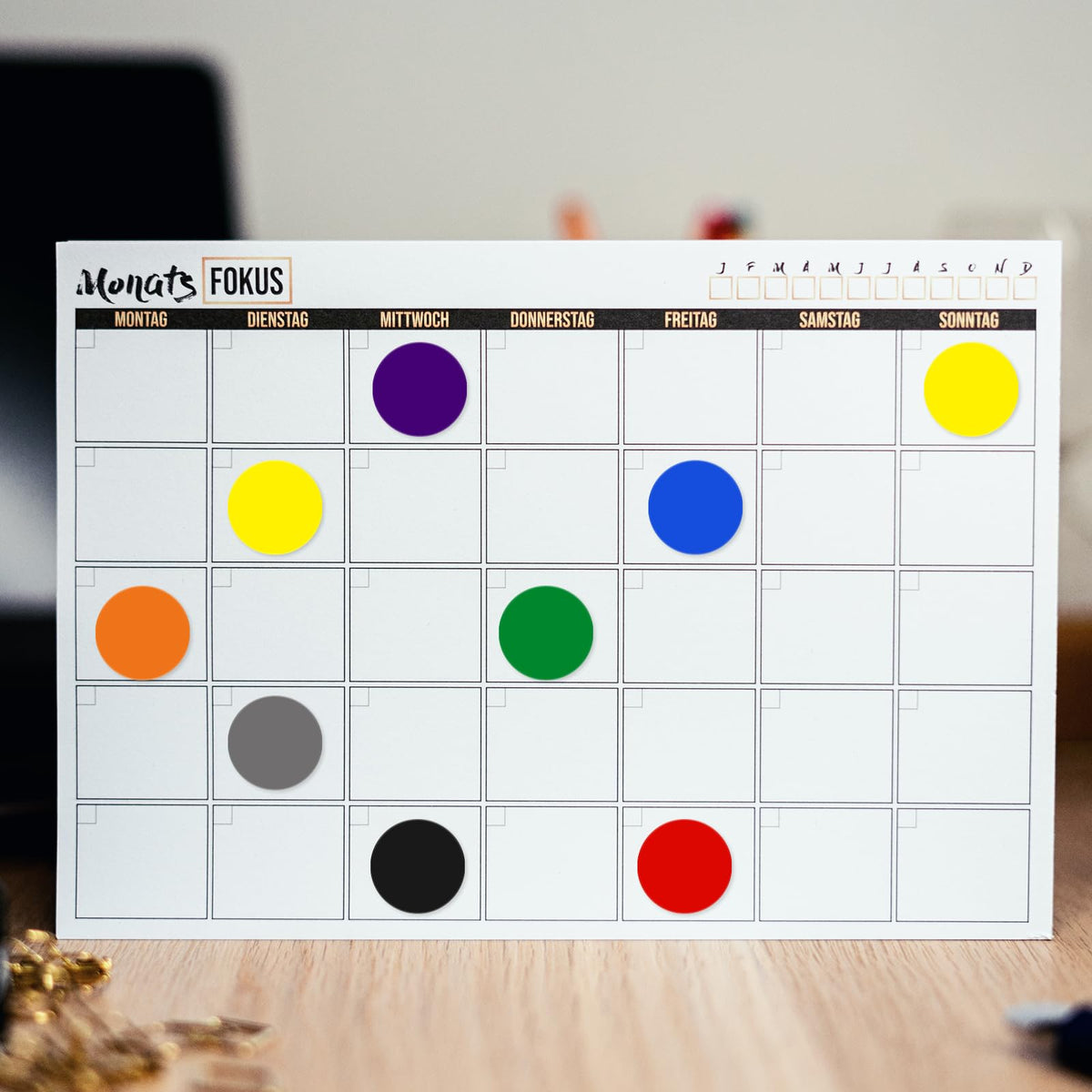 10 Colors Round Labels 1/2 Inch & 3/4 Inch Bundled