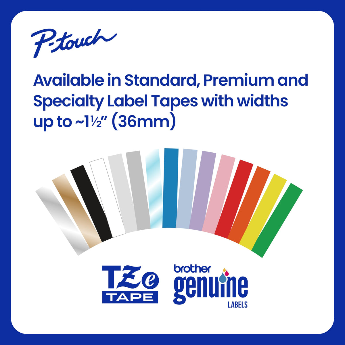 Brother Genuine P-Touch TZe White Print on Clear Label Tape (TZe145), Laminated,3/4in x 26.2ft (18mm x 8m), for Select P-Touch Label Makers, Durable, Water-Resistant, Indoor/Outdoor Use