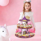 1PCS Purple Princess Party Cake Stand