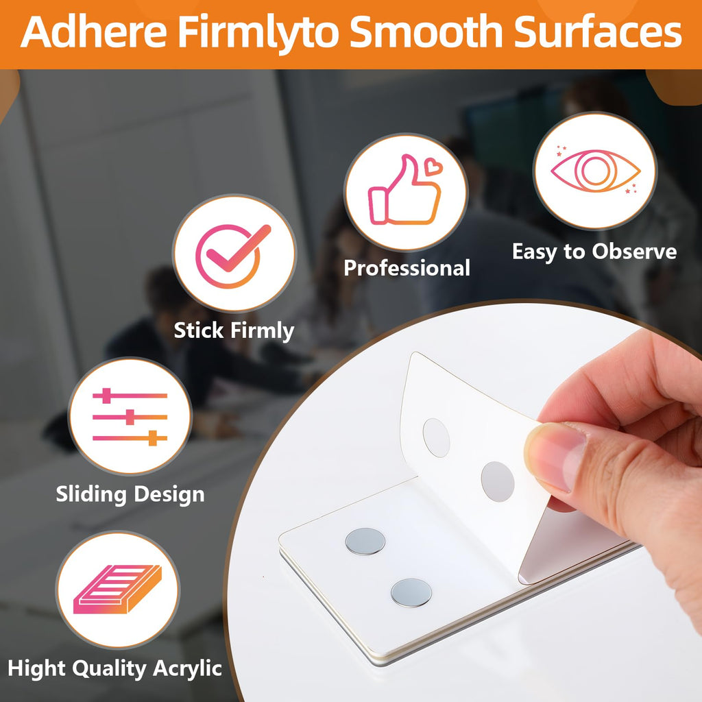 Dishwasher Magnet Clean Dirty Sign 7 x 2 Inch 4 Options with Running Dirty Cleaning Empty Options Silver Acrylic Clean Magnet Indicator for Kitchen Family Routines Organization Sliver