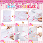 Jetec Donut Stand Cute Doughnuts Display Stand, Pink