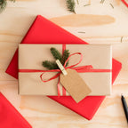 Gersoniel 200 Pcs Kraft Paper Gift Price Name Tags with Strings 4.7"x2.4"
