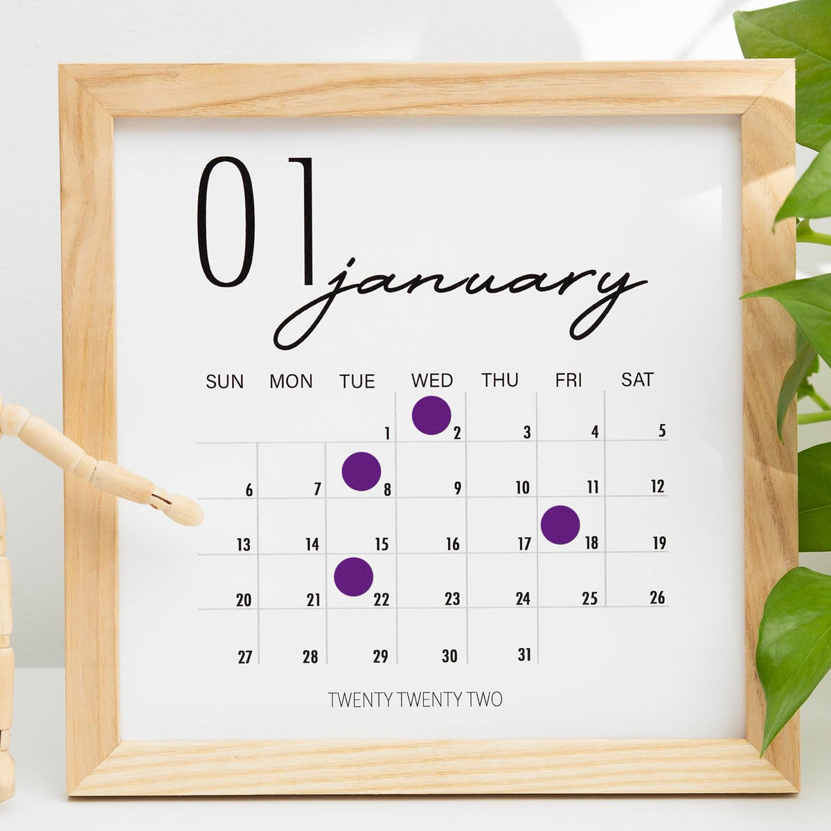 Purple Circle Stickers 3/4 Inch Color Coding Dot Labels 1000 Pcs Purple