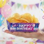 24 Pcs Disposable Paper Snack Trays for Kpop Theme Party Decor