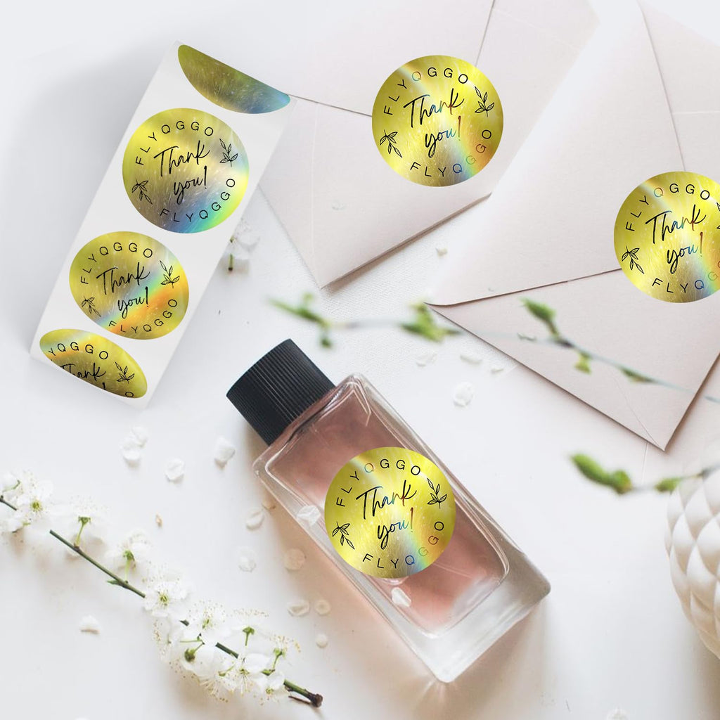2 inch Round Holographic Thermal Labels