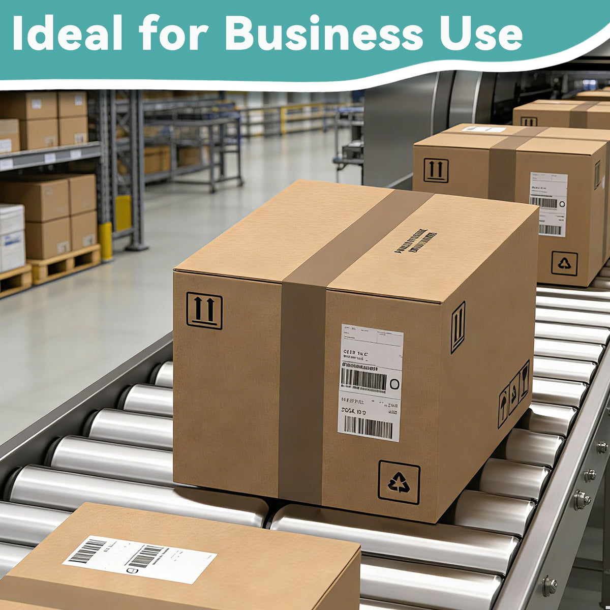 250 Pcs 4"x6" Thermal Shipping Labels Fanfold
