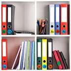 Pack of 2000 Round Color Coding Circle Dots Stickers Labels (1", Orange) 1"