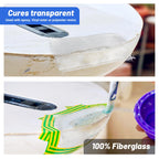 Fiberglass Cloth Tape, 6 oz, 3" Wide x 65.6 yd, Non-Adhesive Woven Fiberglass Insulation Tape for Reinforced Repair, Joints, Seams, Molding